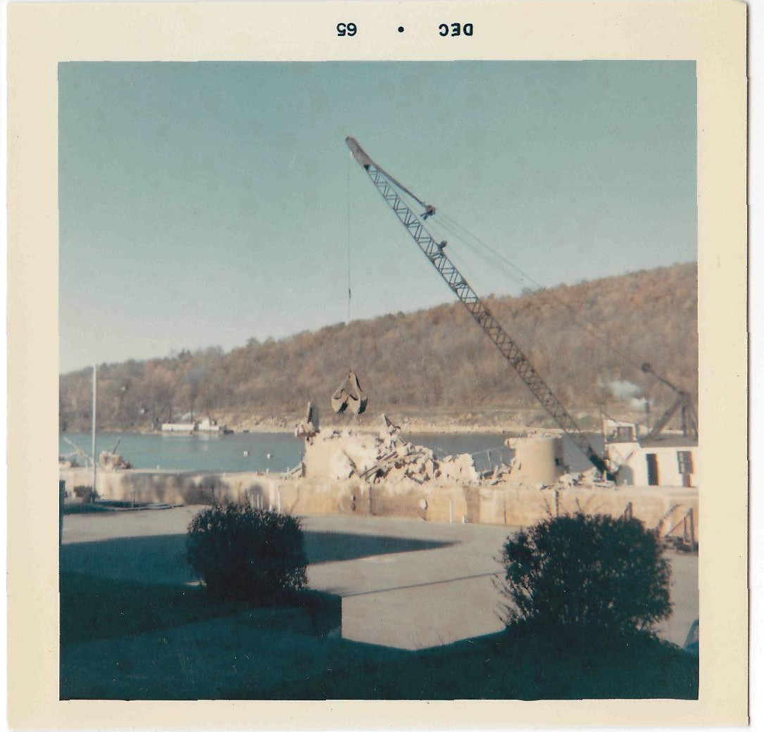 SWPA Rural Exploration More Monongahela Lock 6 demo 1965. Rices