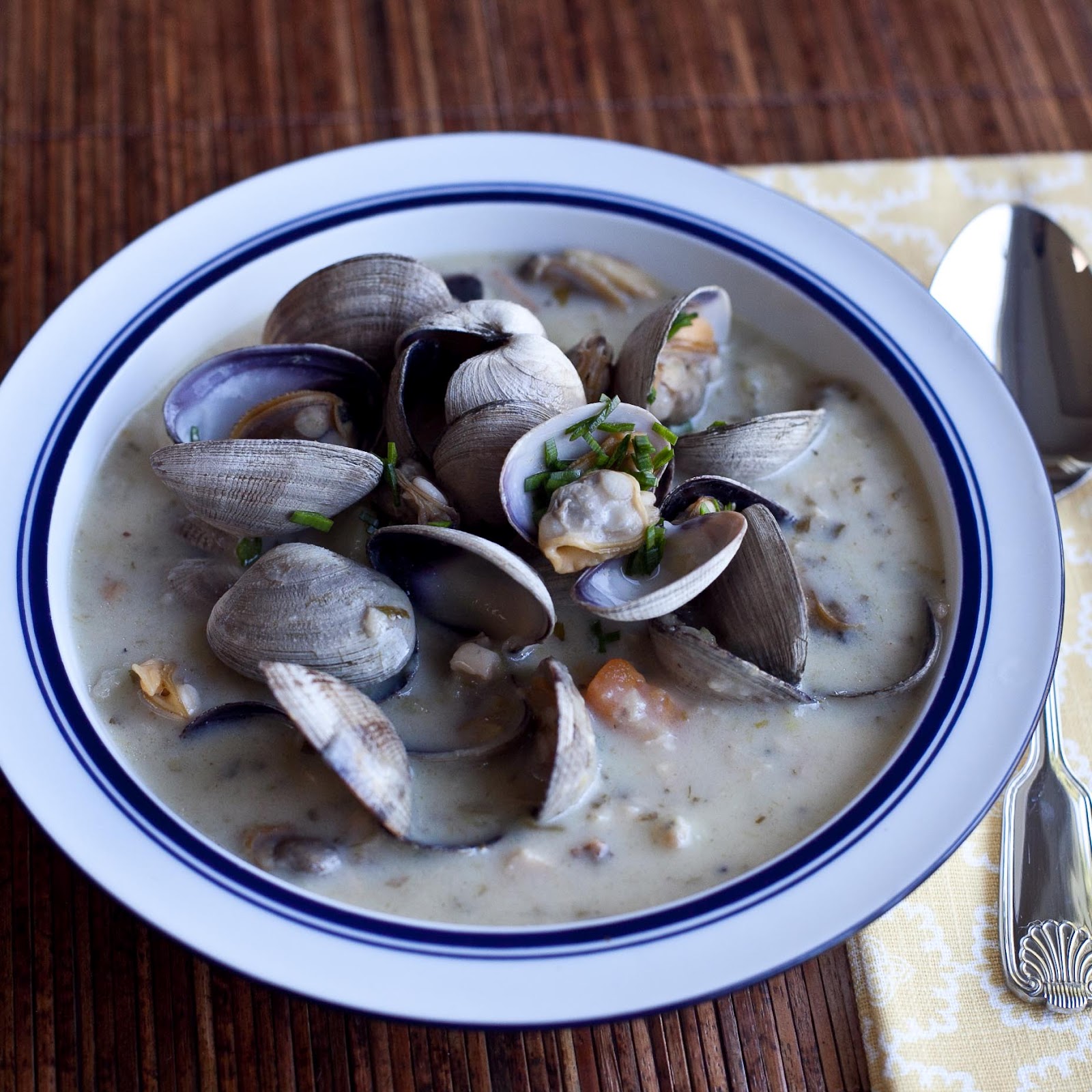 FOODjimoto Potato Leek Clam Chowder