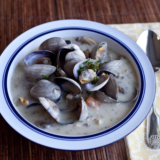 FOODjimoto Potato Leek Clam Chowder