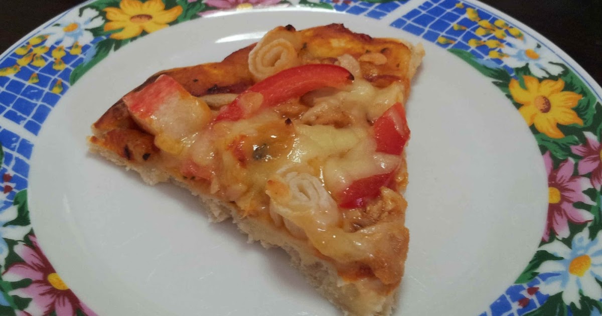 made by shas Frozen seafood pizza