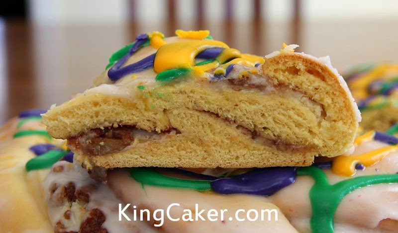 The King Caker Crystal Weddings King Cake Lafayette La