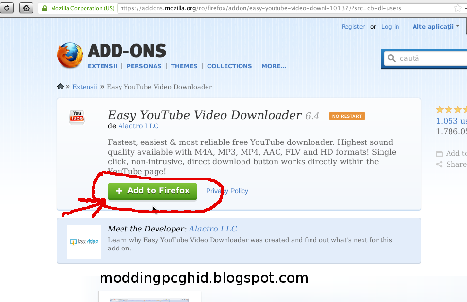 Easy Youtube Video Downloader Not Working Firefox 22