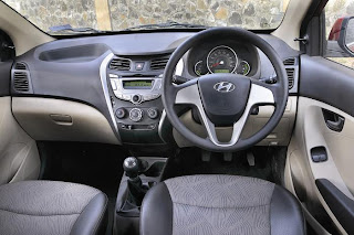 new hyundai eon interior view