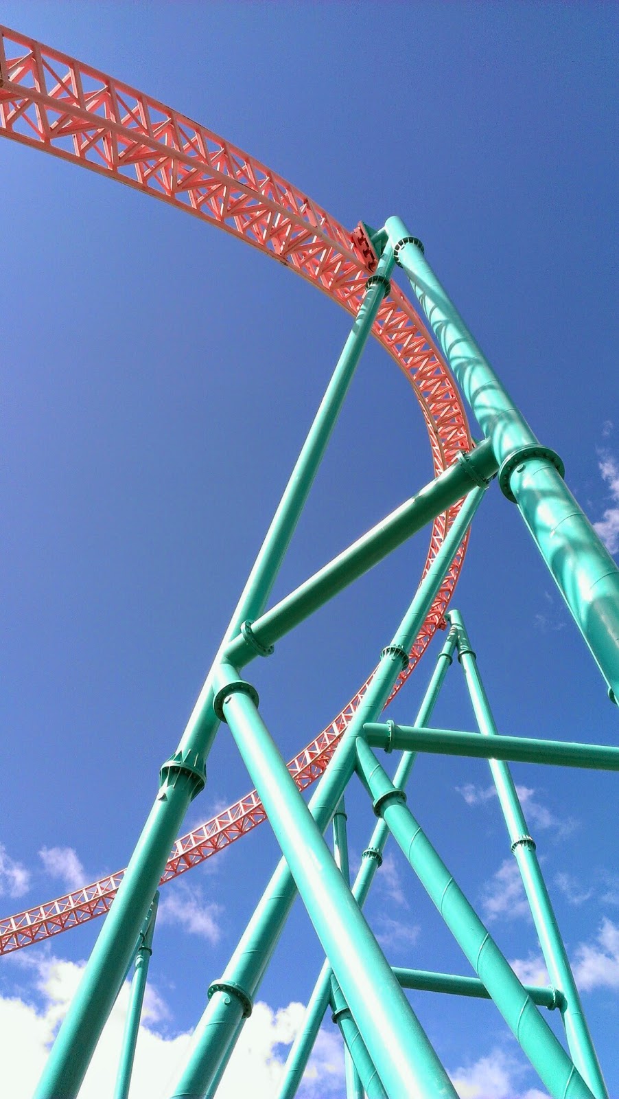 Physics Class Trip at Knott's Berry Farm Phil's America Exchange Year