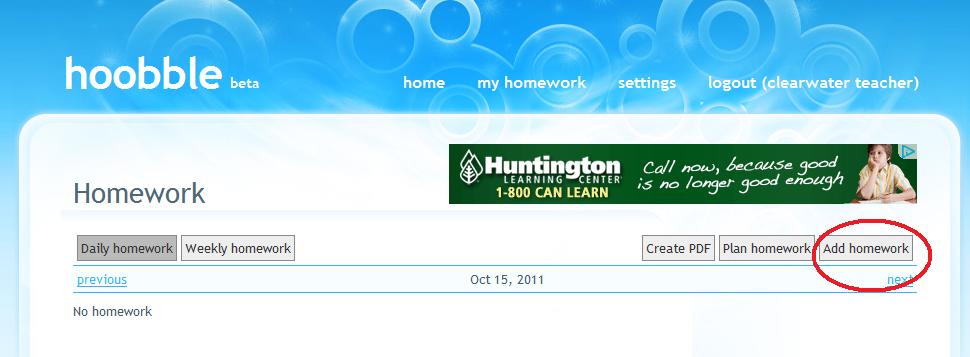 Adhd middle school homework image