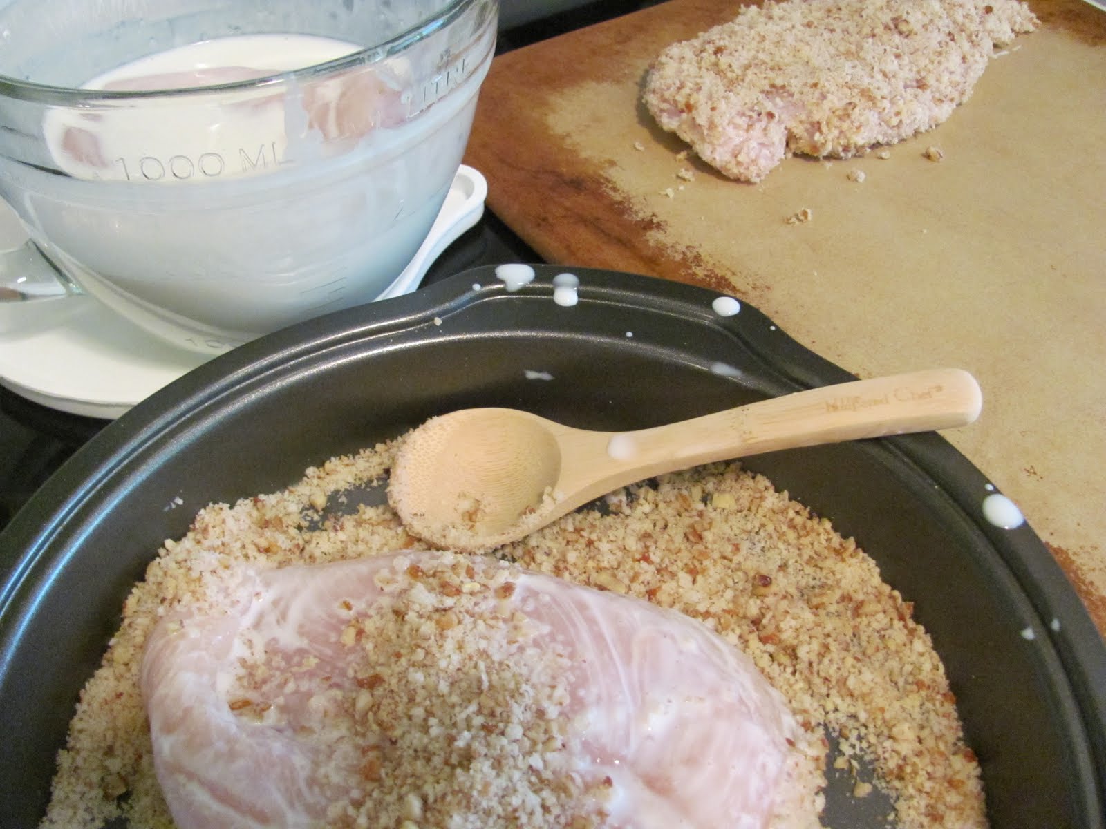 Real Kitchen. Real Life. Buttermilk Pecan Crusted Chicken