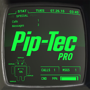 Free Download PipTec Green Icons & Live Wall v1.2.4 APK