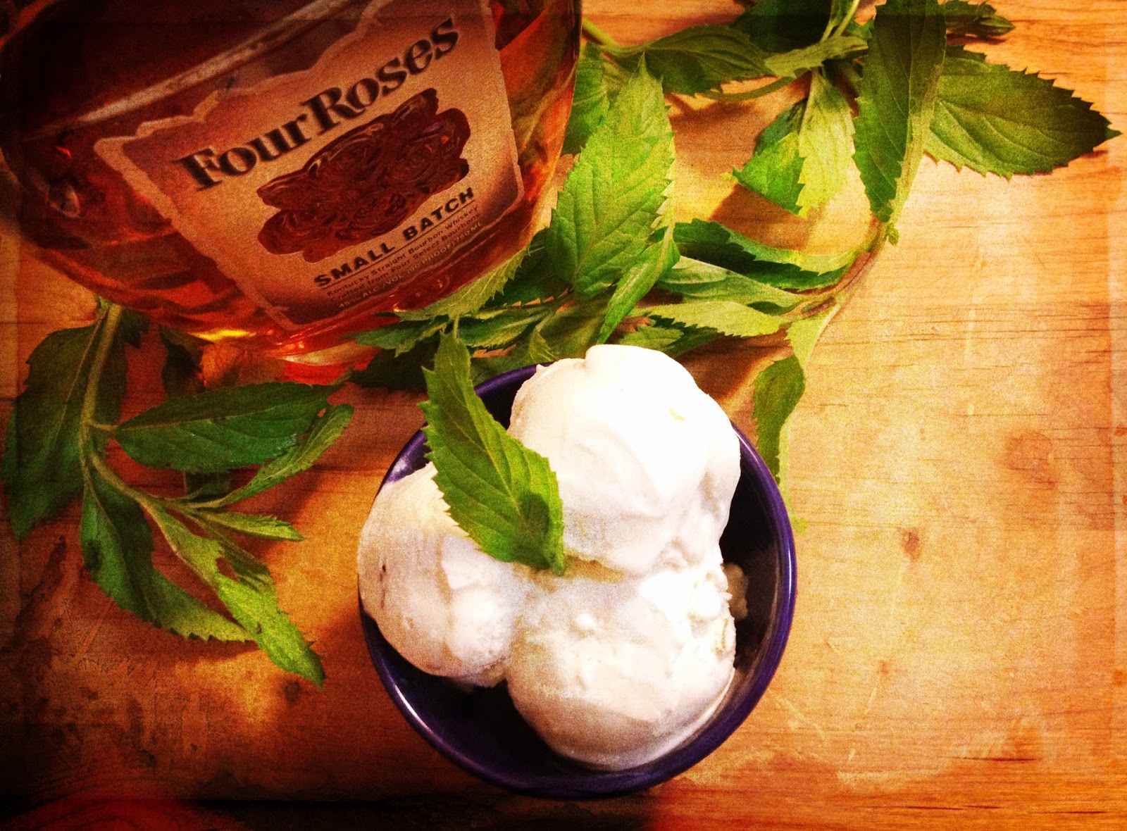 The Lush Chef Mint Julep Ice Cream