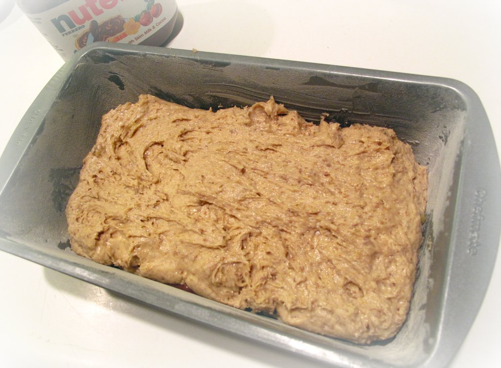 Montalvo Country Flaxseed Banana Bread with Nutella Surprise