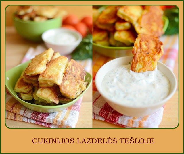 CUKINIJOS LAZDELĖS TEŠLOJE Saulegraza