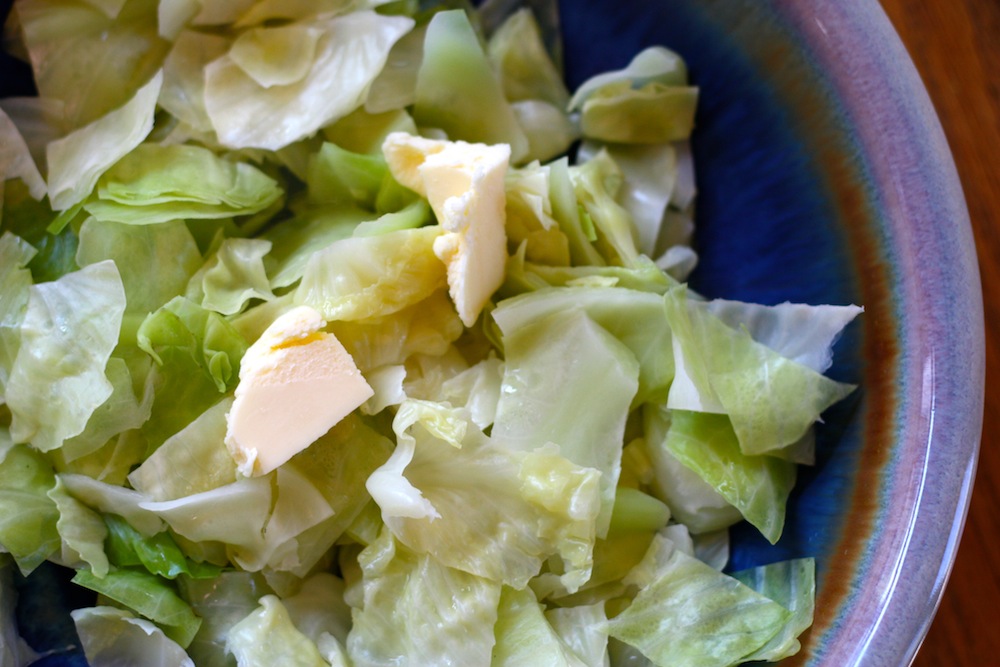 ben and birdy Simplest ButterSauced Cabbage