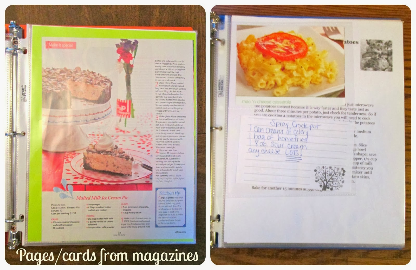 Laura's Plans Cooking Notebooks