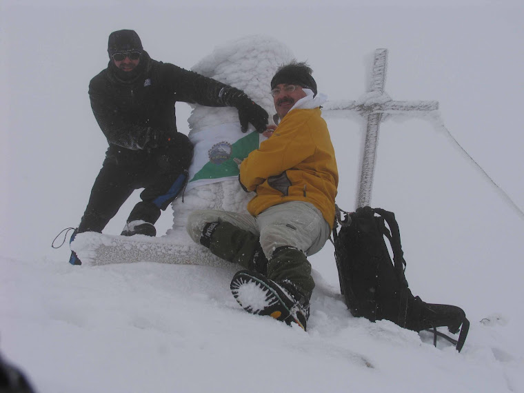 Cima pico La Pandera 1.887 m., febrero 2006