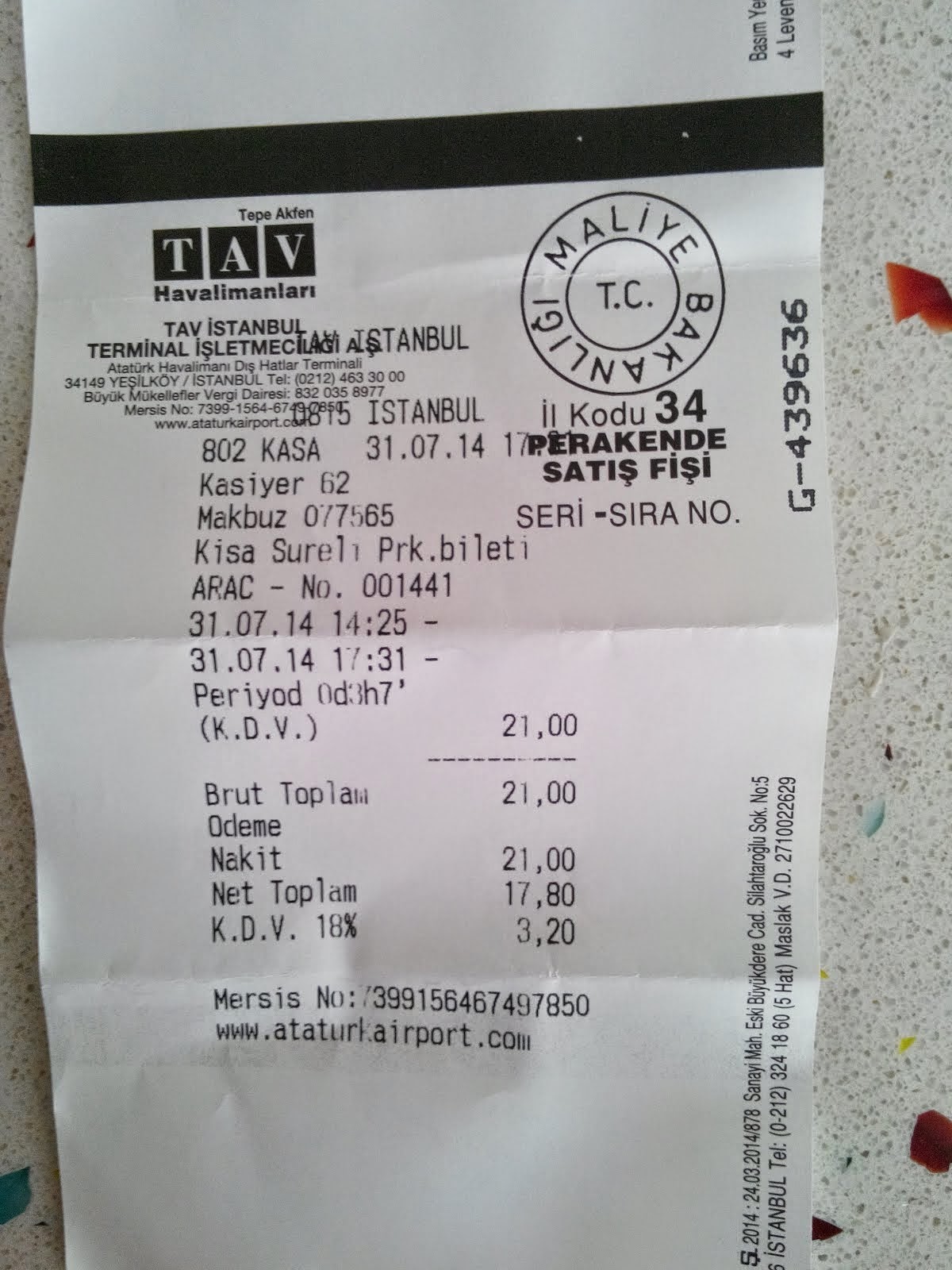 Ataturk Havalimani Otopark Ucreti Gezgin Gunlugu