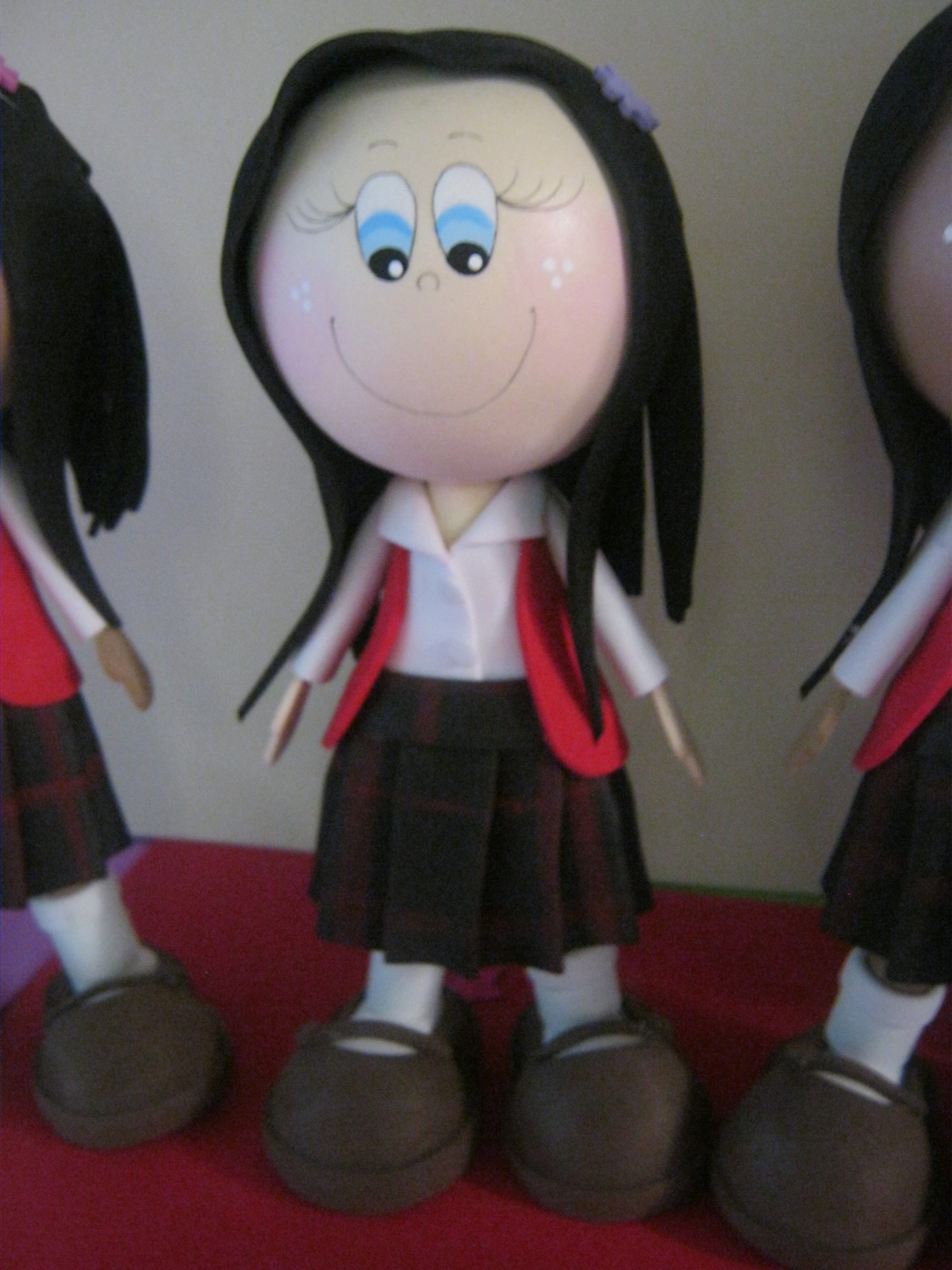 Mis Fofuchas 2013 Artfoamicol: Muñecas Fofuchas en Foami Teen Sstudents High School Graduacion Escuela Secundaria Artfoamicol Patrones