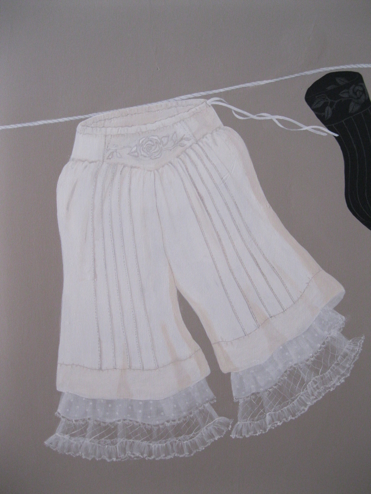 The Dusty Victorian Victorian Underwear in my Laundry Room Part III