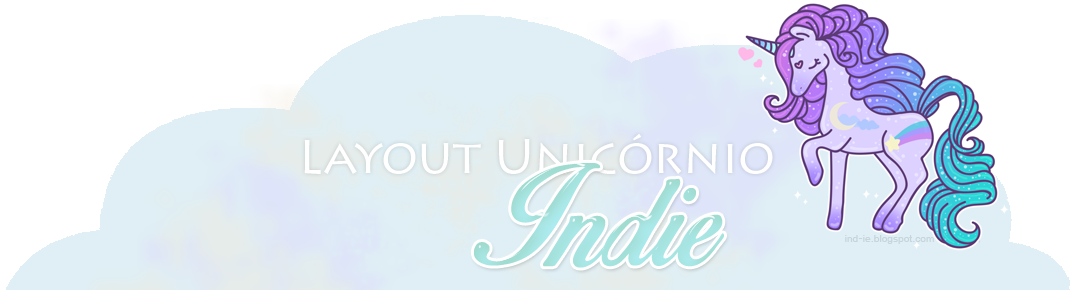 Layout Unicórnio Indie