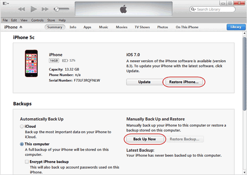 itunes sync iphone