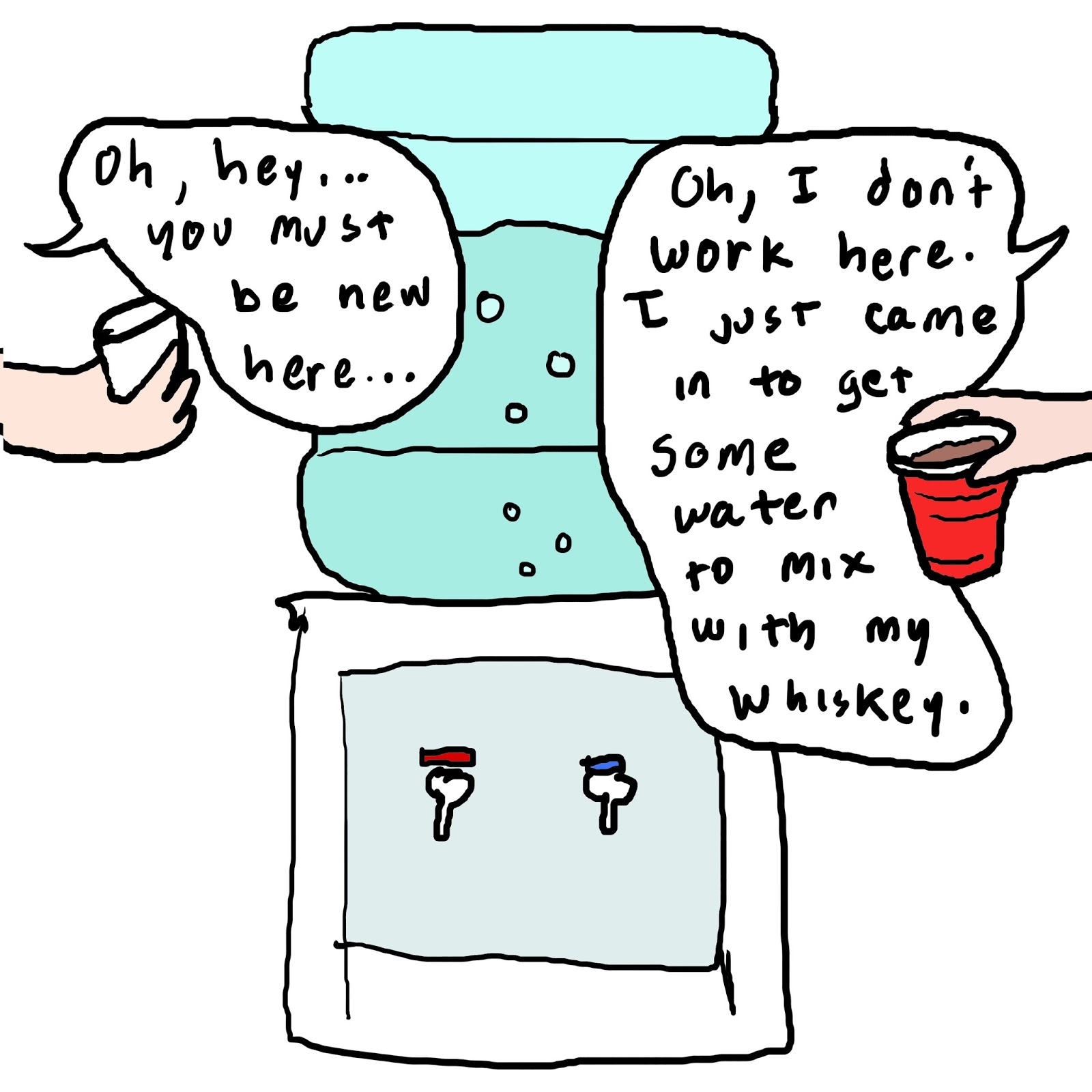 Stopping by the office on my day off...