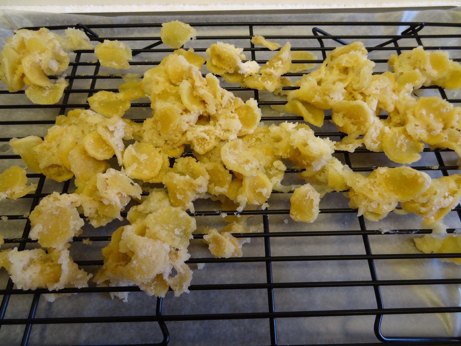 Unique Party Food to Go Candied Ginger Sweet and Spicy