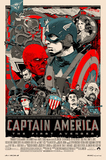 Pósters retro del Capitán América 5