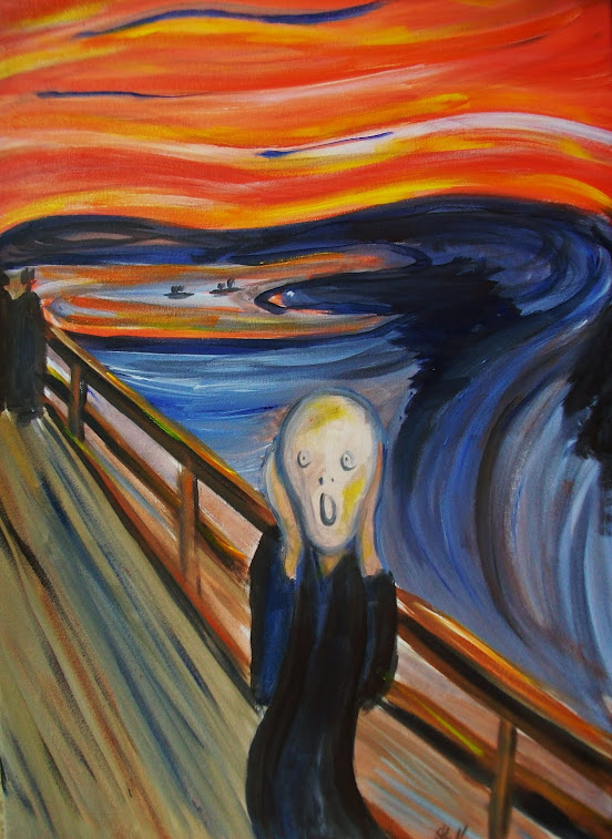 Falsi d'autore - urlo di Munch