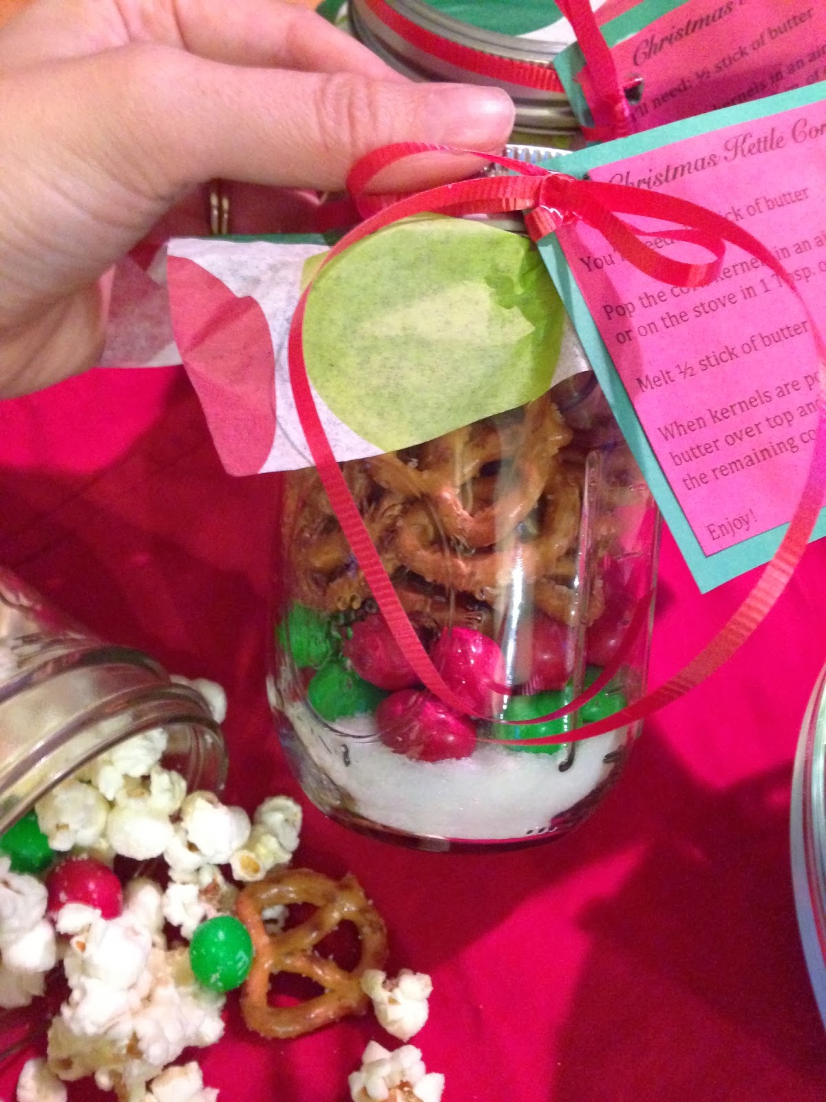 Some Sugar Added Christmas Kettle Corn In a Jar (Recipe ReDux)