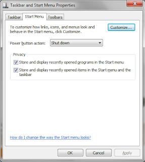 Bagaimana Cara Menampilkan Menu Run pada Start Menu Windows Bagaimana Cara Menampilkan Menu Run pada Start Menu Windows