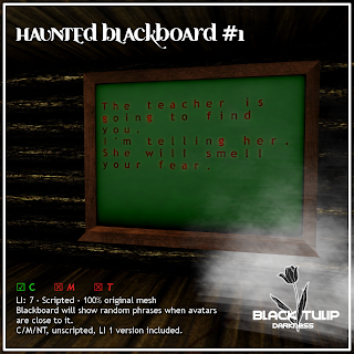 The haunted blackboard #1