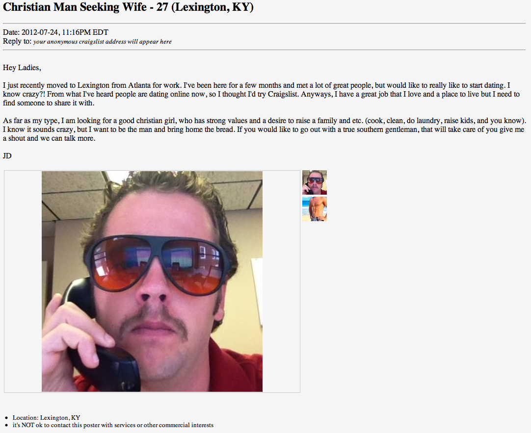 The Nega Blog: Craigslist Dating 101