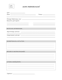 intervention suivi individualis lve mesures primaire adaptatives cole renseignements personnels