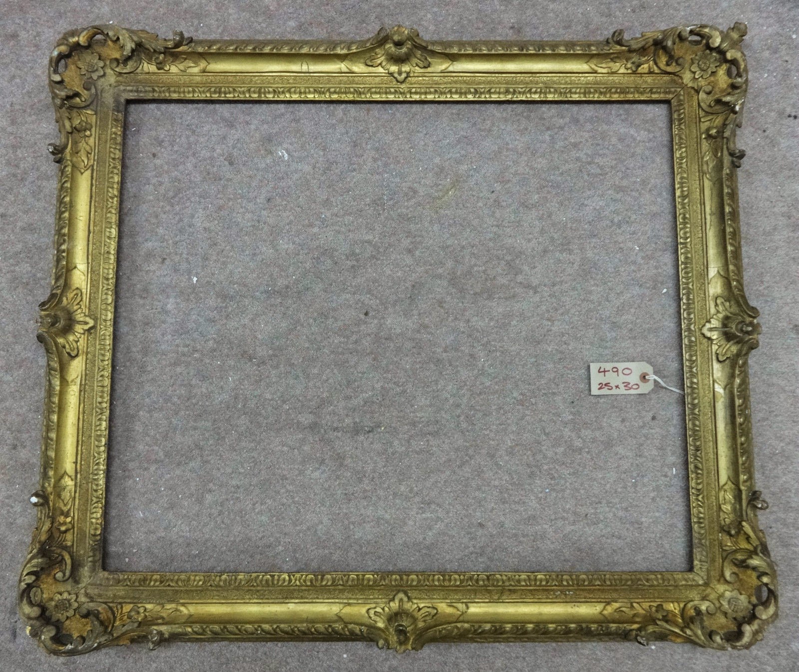 Antique Frame Sale 18th Century English Carved Frame