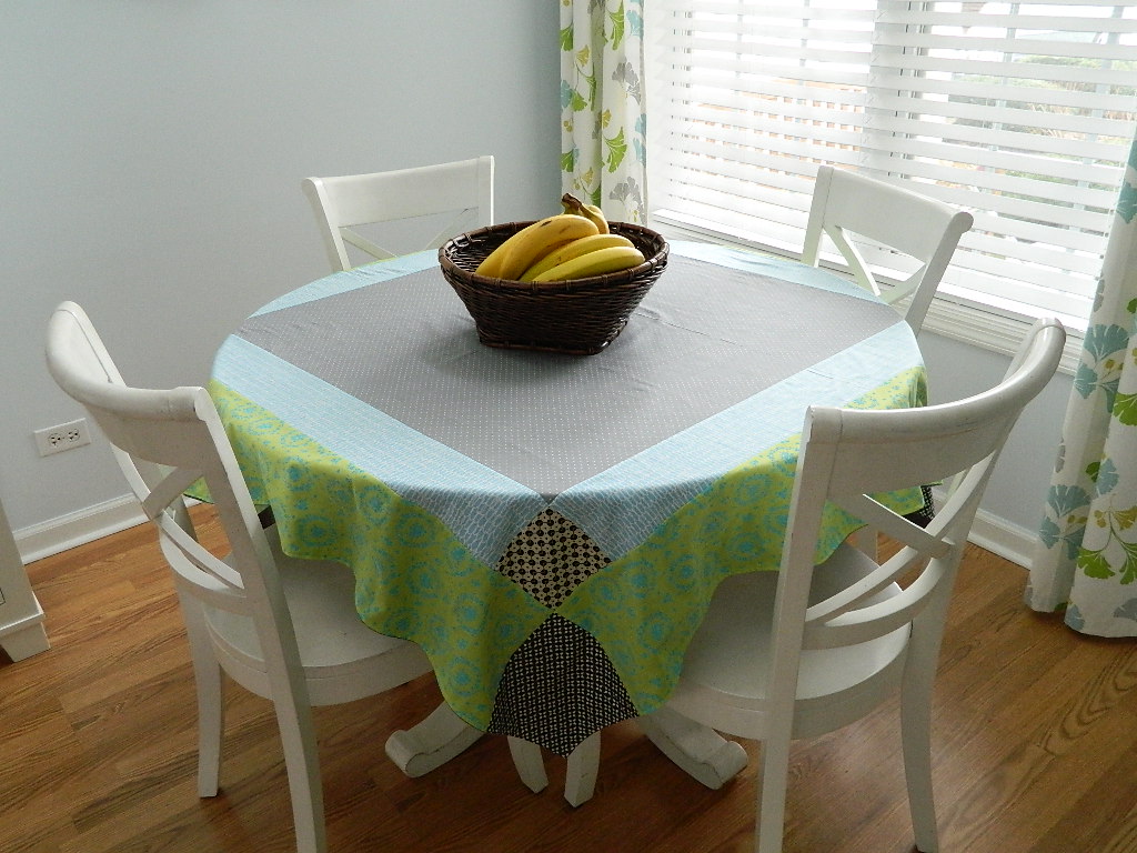 s.o.t.a.k handmade simple patchwork tablecloth