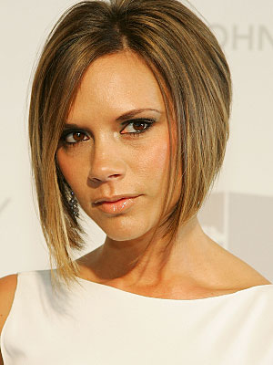 victoria beckhams hairstyle. eckham haircut ack view,