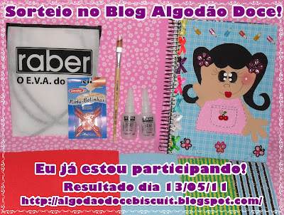 Sorteio Blog Algodão Doce