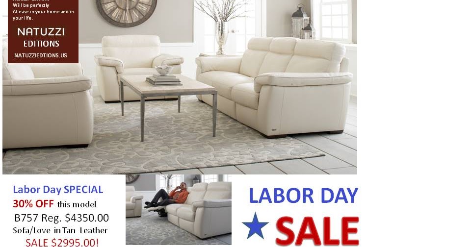 Natuzzi Leather Sofas & Sectionals by Interior Concepts Furniture