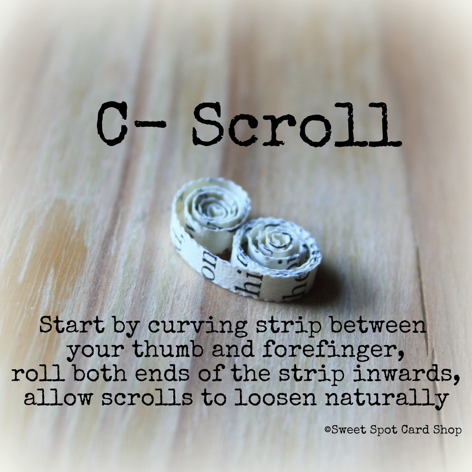 The Sweet Spot Quilling Scrolls