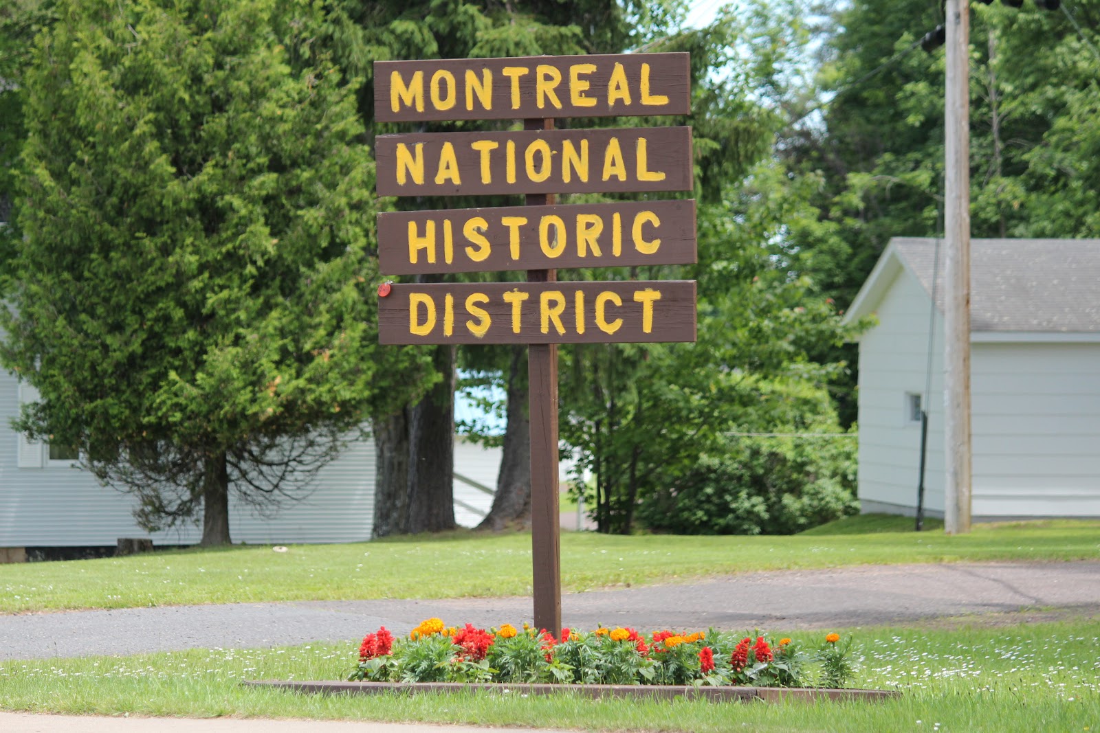 Wisconsin Historical Markers Montreal National Historic District