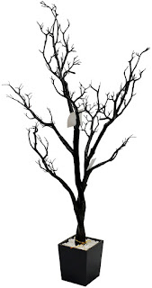 this 4 foot black halloween tree would make a great home for your halloween ornaments - Black Halloween Tree this 4 foot black halloween tree would make a great home for your halloween ornaments - Black Halloween Tree