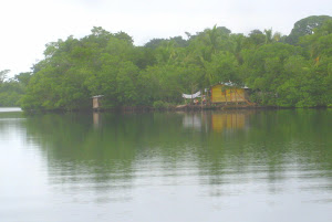 Typical Native Home on the Water