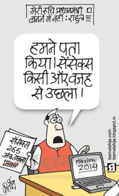rahul gandhi cartoon, congress cartoon, election 2014 cartoons, share market, business cartoon, indian political cartoon