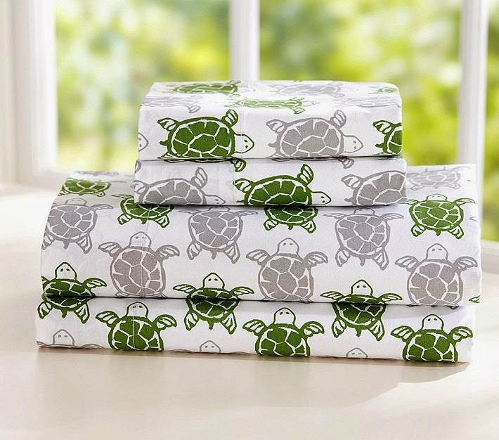 Nautical by Nature Nautical bedding from Pottery Barn Kids