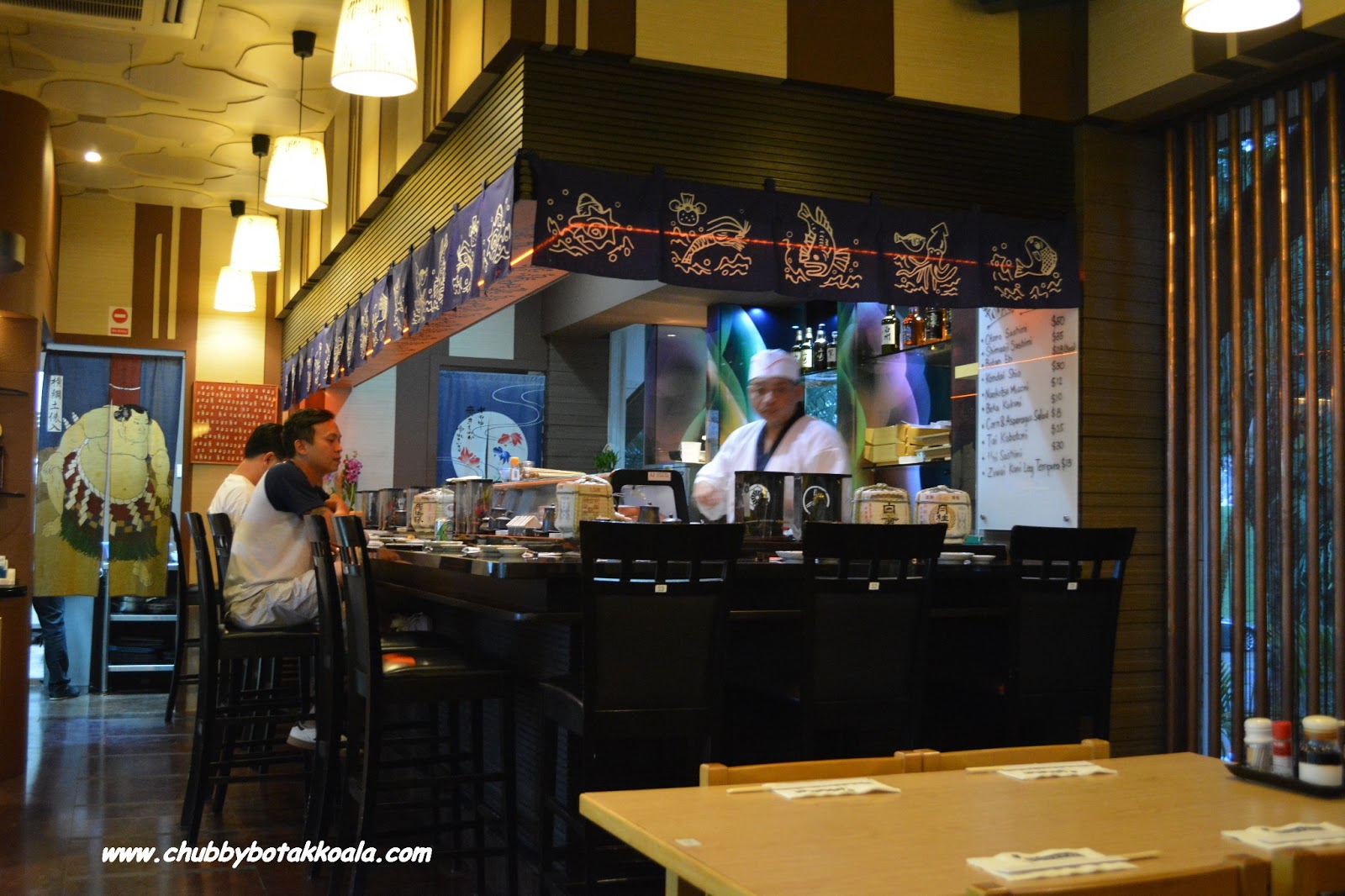 Chubby Botak Koala Singapore Food Blog Travel And Lifestyle Himawari Japanese Restaurant Buffeting With The Golfers