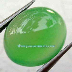 Batu Permata Natural Green Chalcedony Batu Permata Natural Green Chalcedony