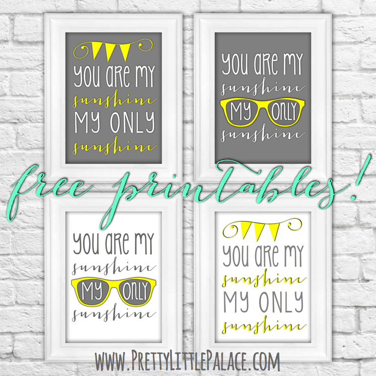 This is an image of Fan You Are My Sunshine Free Printable This is an image of Fan You Are My Sunshine Free Printable