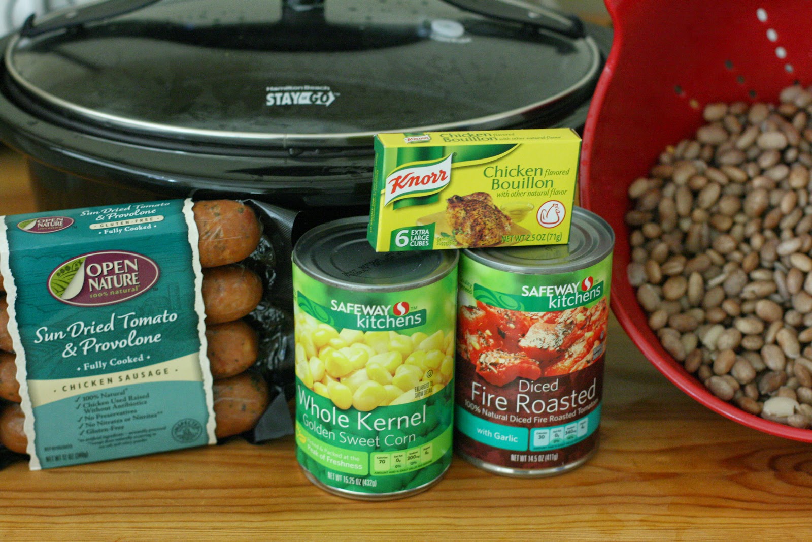 Smoked Sausage and Pinto Beans Dinner A Year of Slow Cooking