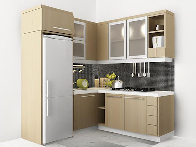 Gambar Kitchen Set Rumah Minimalis Modern Model Terbaru 