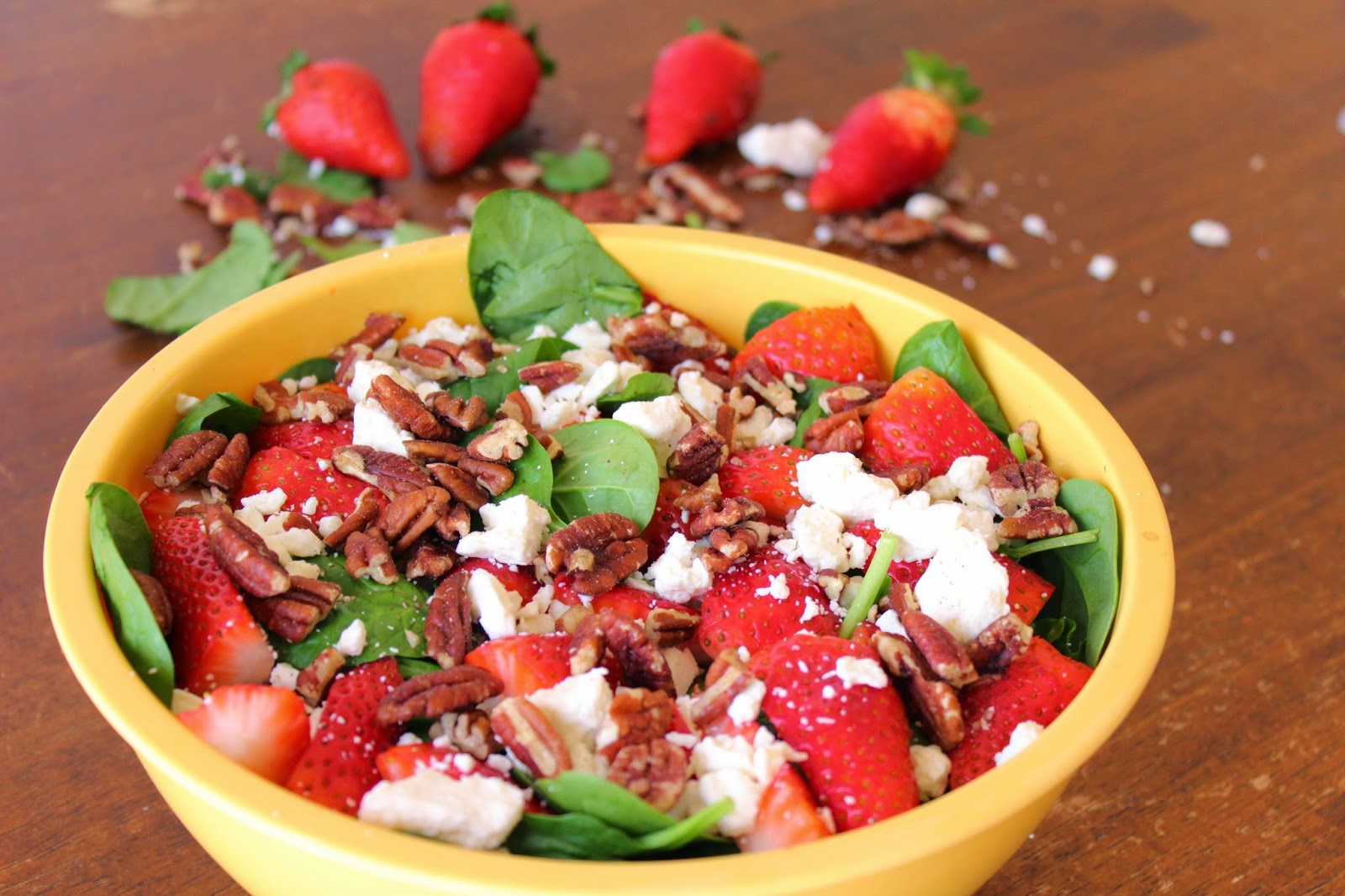 Strawberry Pecan Salad