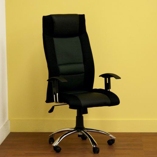 Office Chair Buffalo Leather and Fabric A121C01 WIF Best Kids