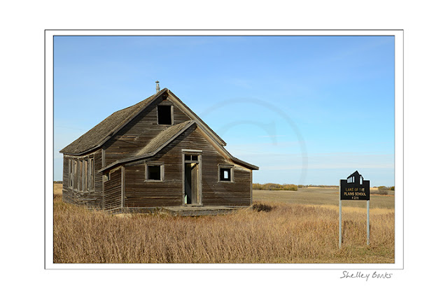 Lake of the Plains School, Saskatchewan © SB Copyright Shelley Banks, All Rights Reserved.